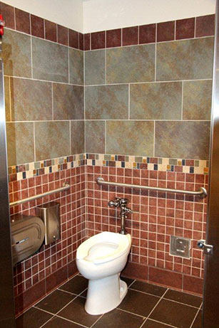 Image of the Bathrooms at Creek Travel Plaza