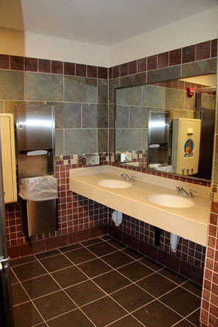 Image of the Bathrooms at Creek Travel Plaza